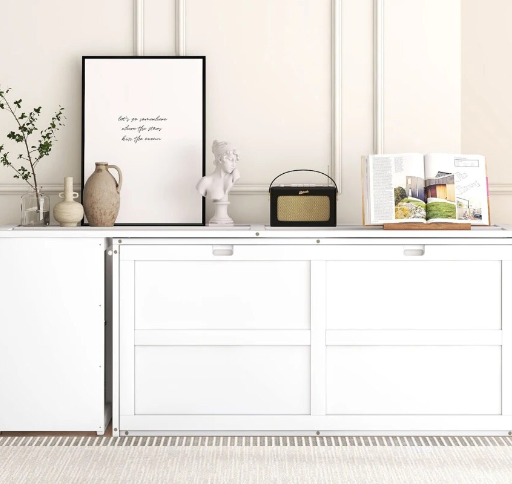 Queen Size desk table Murphy bed