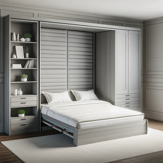 Modern deluxe Murphy bed