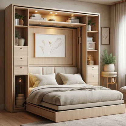 Browntone Murphy bed