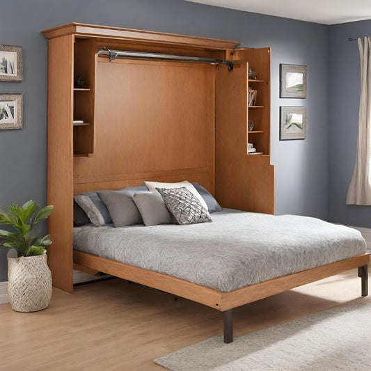 classical cabinet Murphy bed